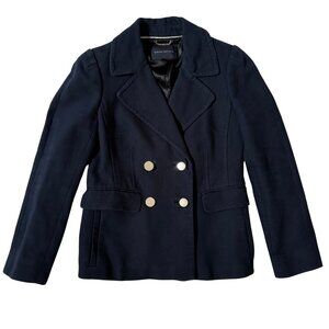Banana Republic Navy Double-breasted Blazer | Size M